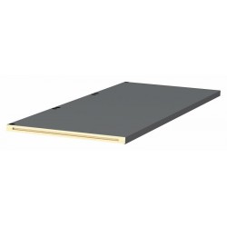 5010 EC- Panel de madera y acero inoxidable
