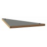 5010 ED- Plano angular de madera y acero inoxidable