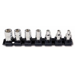 235 1/2" NTX/S7- Juego de 7 llaves de vaso TORX