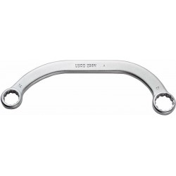 258 N- Llave poligonal media luna