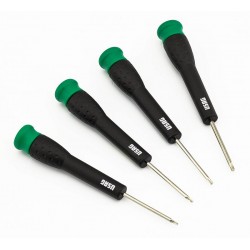 341 SH4TX- Juego de 4 destornilladores de precisión para tornillos TORX