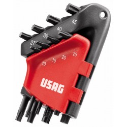 280 STX/S8C- Juego de 8 llaves macho acodadas para tornillos TORX Tamper Resistant