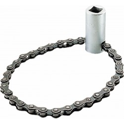 445 K- Llave de cadena para filtros de aceite con vaso