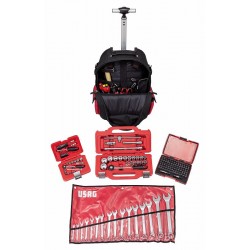 007 TM183- Trolley profesional portaherramientas con surtido (183 pzas)