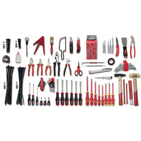 496 H2- Surtido para electrotécnica 1000 V (87 pzas)