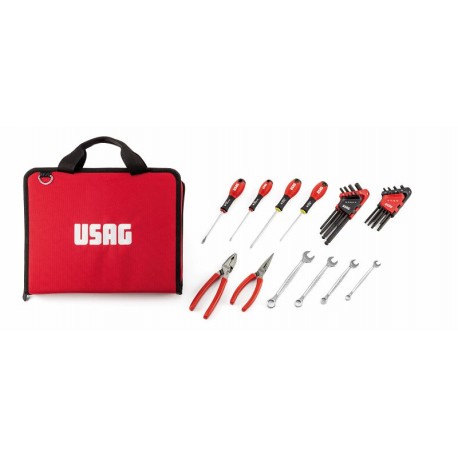 007 FBM- Bolsa plegable de herramientas para motos (27 pzas)
